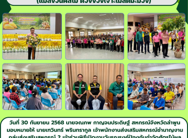 พิธีเปิดงานวันรณรงค์ป้องกันกำจัดศัตรูไม้ผล (แมลงวันผลไม้ ... Image 7